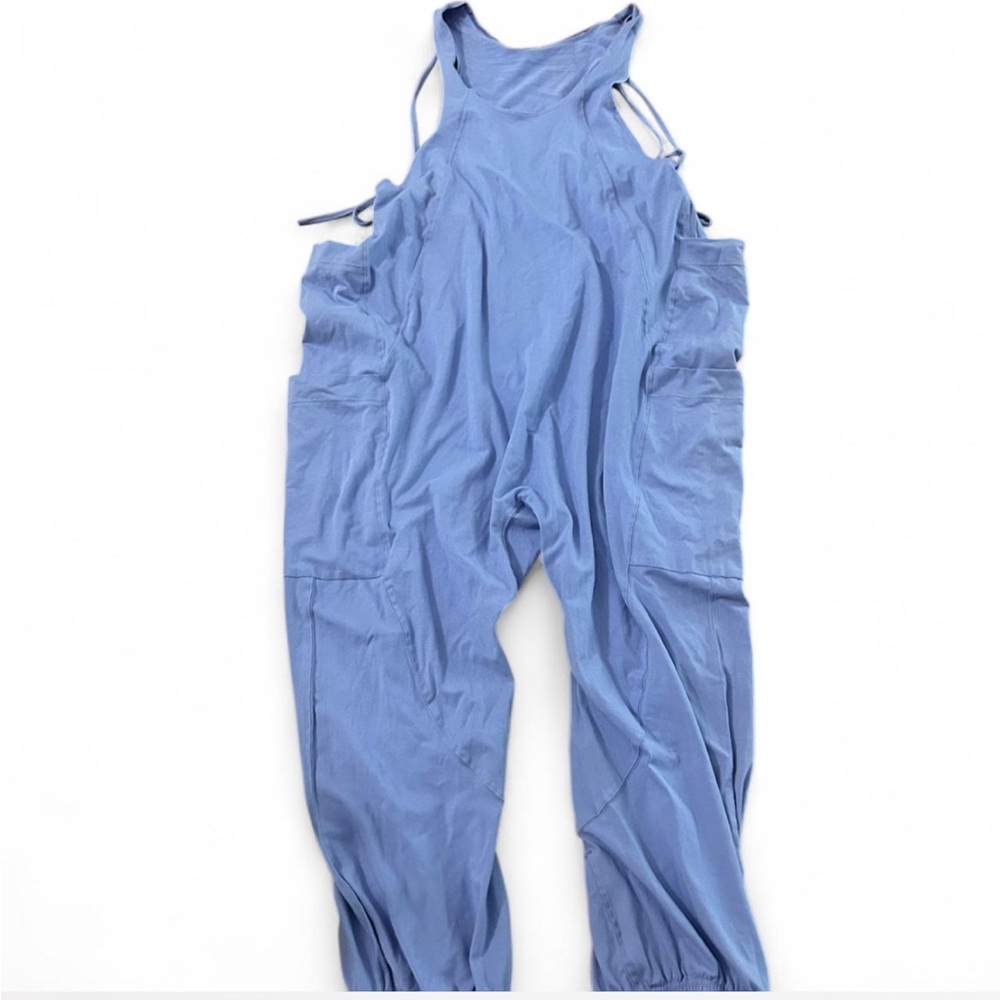 Stylish Blue Sleeveless Jumpsuit